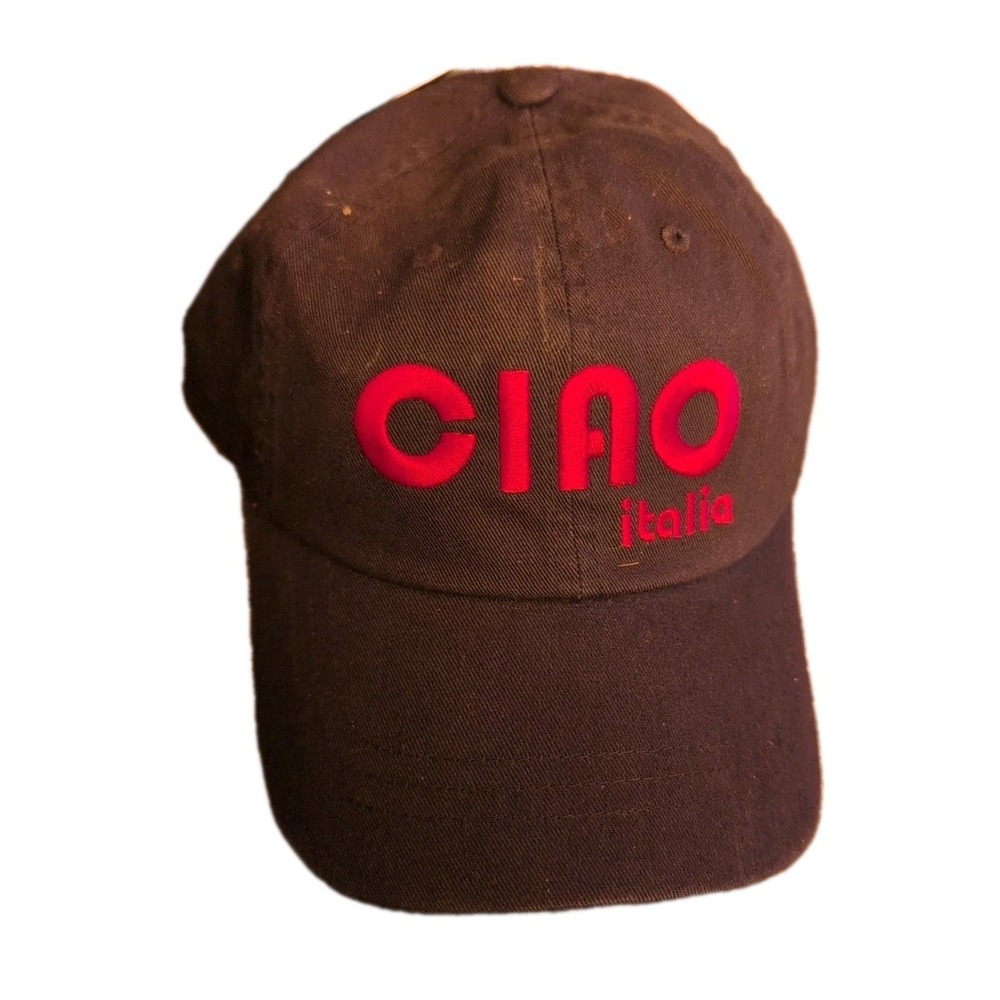 Ciao Embroidered Baseball Hat - Universal Thread™ Navy Blue